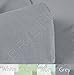 Brielle Cotton Jersey Knit (T-Shirt) Pillow Case Set, Standard, Grey