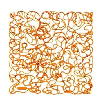 Dekoelement Dekovorhang Dekoration Raumteiler FUSION solid weiß Koziol