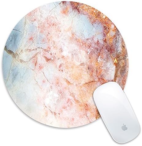 Muti-fashion Pattern Round Non-Slip Rubber Gaming MousePad(Marble)