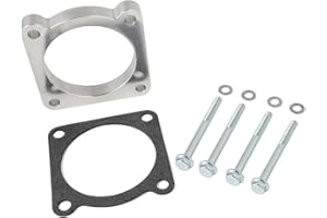 Ineedup Throttle Body Spacer fit for Jeep Wrangler 3.8L 2007 2008 2009 2010 2011