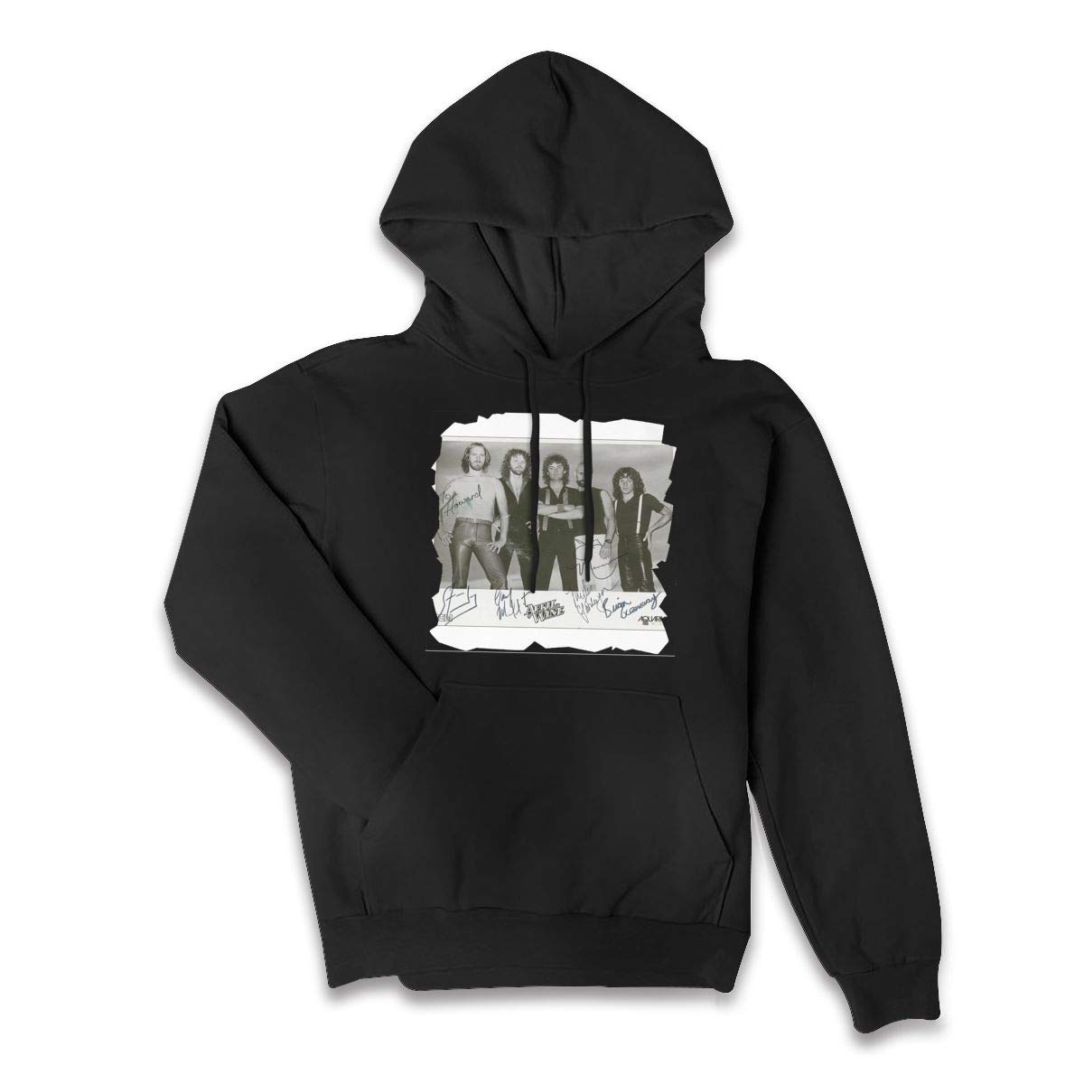 Erman Color Name Comfortable April Wine Fashion Pullover Hooded Shirts With Pocket M