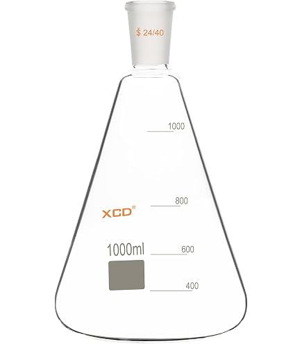 Lot De 4 Fioles Coniques Erlenmeyer En Plastique - Laboratoire, école, DIY