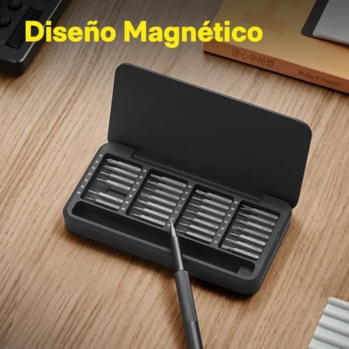 Kit Destornilladores Precisión 28 en 1, Mini Destornillador Manual