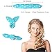 Foam Hair Curlers, Pillow Cloth Hair Rollers,No Heat Sleeping Soft Sponge Rollers for Long, Short, Thick & Thin Hair Spiral Curls Hair Styling Rollers (Blue)