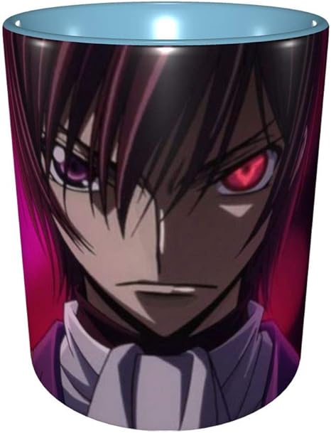 Amazon Co Jp コードギアス 反逆のルルーシュ マグカップ 磁器 マグ 330ml 多柄 色付き 6色 ファッション かわいい ホーム キッチン