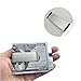 SourceTon Premium Stainless Steel Money Clip (4 Pack) - Slim Minimalist Wallet & Credit Card Holder for Men, RFID Blocking Metal Wallet - Silver