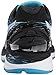 ASICS Men's Gel Nimbus 18 Running Shoe, Black/White/Island Blue, 9.5 M US