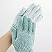 Scheam Exfoliating Gloves Body Spa Gloves Dead Skin Cell Remover Bath Gloves Shower Massage Scrubber, 4 Pairs