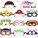 Paw Dog Patrol Toys Puppy Party Masks Birthday Cosplay Character Party Favors Supplies for Kids (Set of 10)