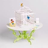 MEXUD-3D Pop Up Birdcage Greeting Card Table Birthday Wedding Postcard Gift Craft