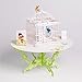 MEXUD-3D Pop Up Birdcage Greeting Card Table Birthday Wedding Postcard Gift Craft