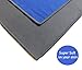 YOTRIM Microfiber Towels for Sports, Gym, Travel, Yoga, Camping and Hiking | Quick Drying, Lightweight and Super Absorbent [The Easiest Way to Dry Off Your Body Fast] 2-Pack Gray 40x21 Blue 16x16