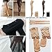 Stylekim Slimming Compression tights Opaque black Footed Pantyhose stockings (L-XL / Opaque black)