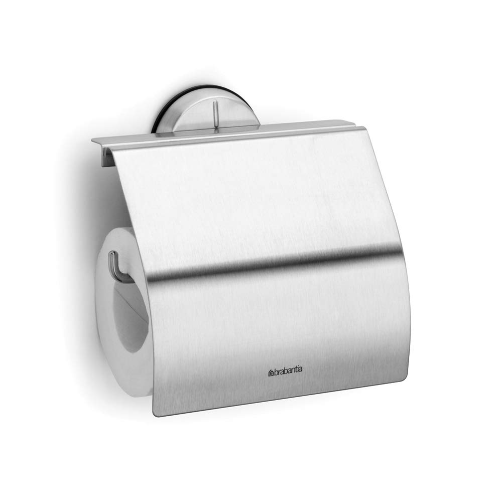 Brabantia Toilet Roll Holder, Matt Steel