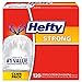 Hefty Strong Tall Kitchen Trash Bags, Unscented, 13 Gallon, 120 Count primary