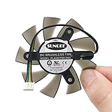 75mm PLA08015B12HH DC 12V 0.35A PWM 4pin 4wire 2 Ball Bearing GPU VGA Graphics Video Card GTX550Ti Cooling Fan