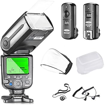 Neewer Kit NW-562N I-TTL Flash Speedlite para Nikon Cámara DSLR, Kit