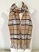 CASHMERE SCARF 100% Made in Scotland Plaid DESIGN2 Super Soft Unisex