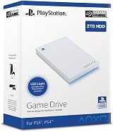 Seagate Game Drive 2TB for PS4 PS5 External USB 3.0 Official Licensed Blue LED view 7