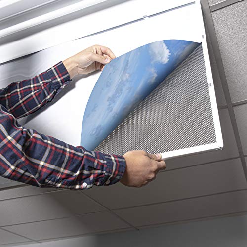 Octo Lights Fluorescent Light Covers for Classroom Office Eliminate