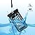 Universal Waterproof Case, JOTO CellPhone Dry Bag Pouch for Apple iPhone 6S 6,6S Plus,SE 5S 7, Samsung Galaxy S7, S6 Note 5 4, HTC LG Sony Nokia Motorola up to 6.0" diagona