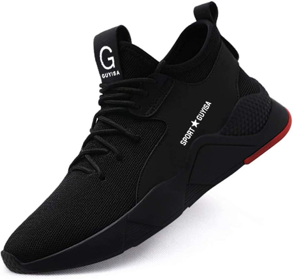 Summer Safety Shoes for Man Women Steel Toe Trainers Work Shoes Safety Lightweight Sneaker Size 35-50