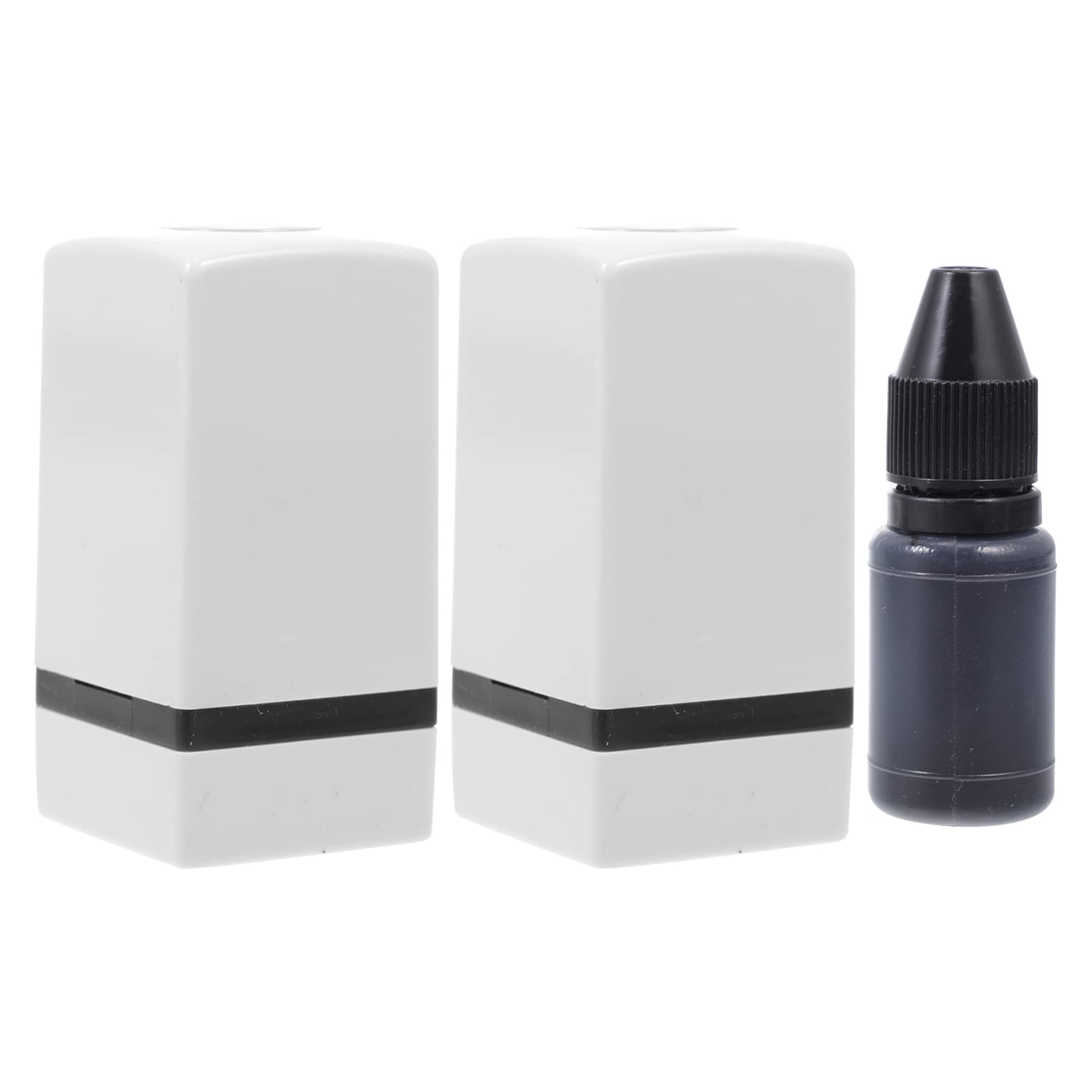 Generic 2pcs Guitar Chord Stamps Ukulele Chord Stamp Self Inking Stamp for Bass Ukulele Mandolin Guitar Accessories