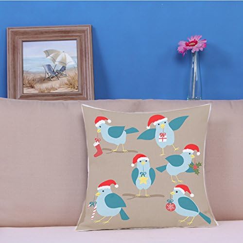 FINGON 's 18 X 18 Inch Cotton Pillow Pad Under the Condition of Set Decoration, Christmas Pillowcase