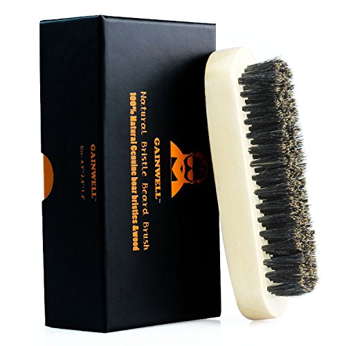 GAINWELL Beard Brush for Men, Comb Beards and Mustache Complete