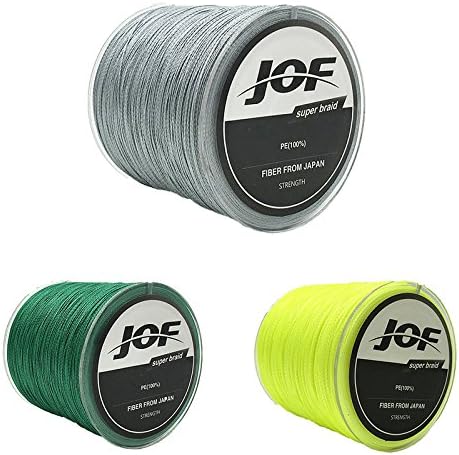 ShopSquare64 JOF 500M PE Braided 4 Strands 15-100 LB High Sensibility Super Strong Fishing Line Sea Fishing