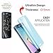 ivoler Galaxy S6 Edge Screen Protector [Full Coverage] [2-Pack] [3D Full Curved Edge] [No Bubble] [Ultra Clear] Premium PET Film Screen Protector for Samsung Galaxy S6 Edge,