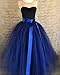 Dressyonly Women's Long Sheer Mesh Tulle Overlay Tutu Skirt