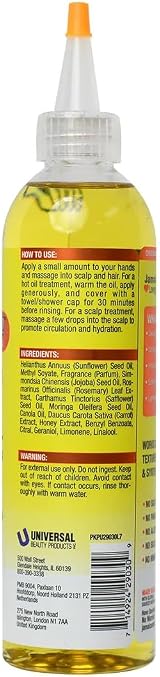 Jamaican Mango & Lime Island Oil 237ml Scalp Nourish Lock Strengthen Sulphate view 2