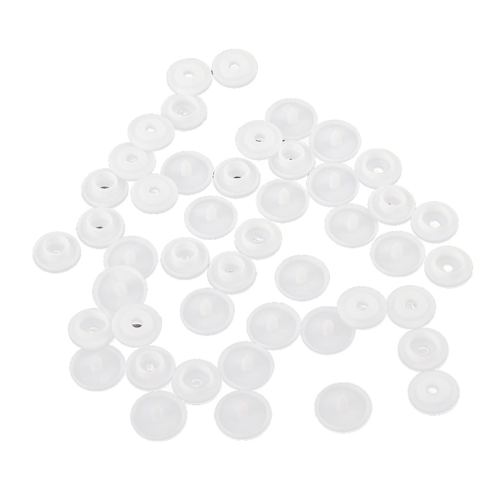 Plastic Snaps Button, 1000 Sets, Resin Snap Button Fasteners for Crafting, Clothing, Diapers, Raincoats, Durable Snap Fasteners for DIY Projects, Baby Apparel, Outdoor Wear