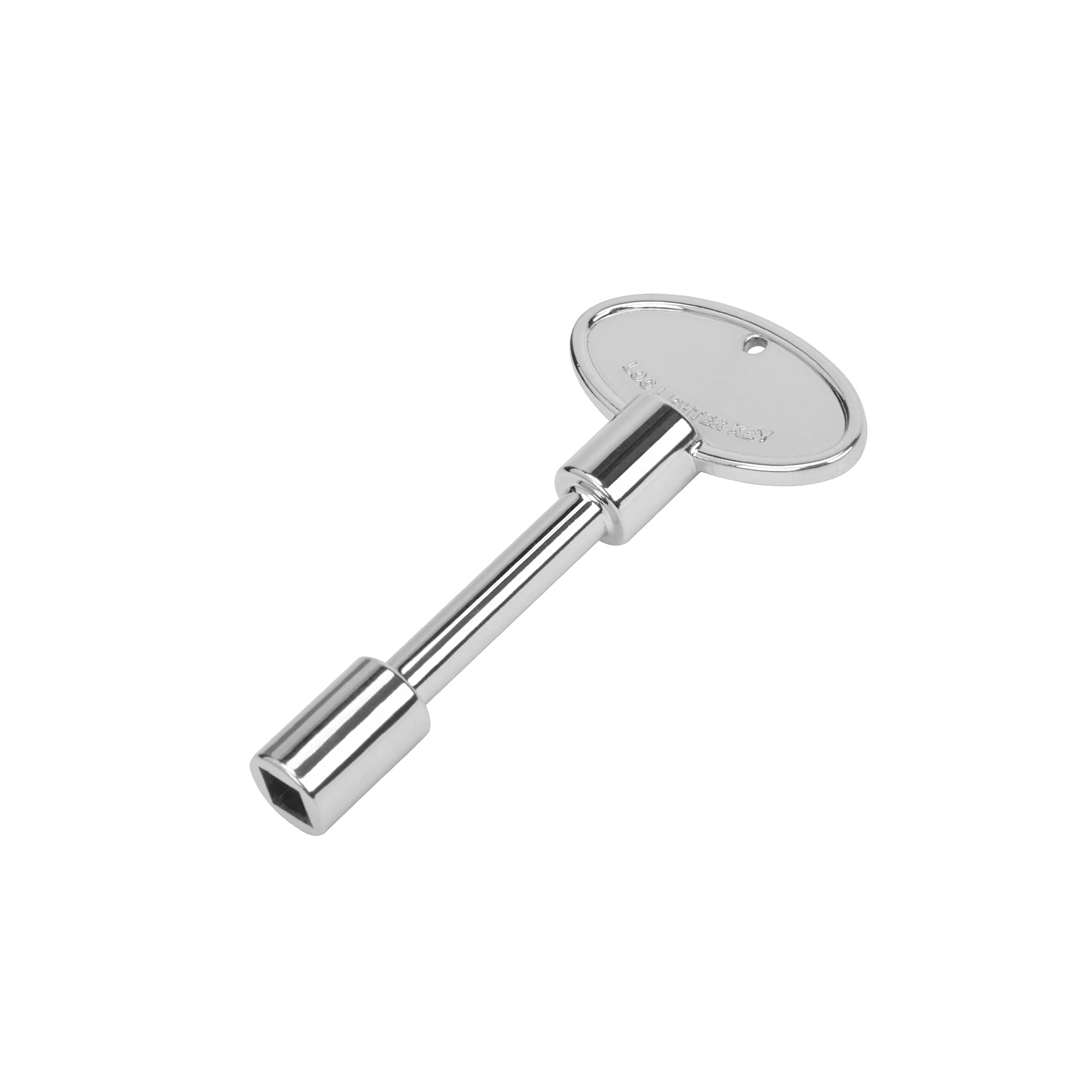 Photo 1 of Skyflame Universal Gas Valve Key Fits 1/4" and 5/16" Gas Valve Stems, for Fire Pit and Fireplace, Polished Chrome - 3 Inches