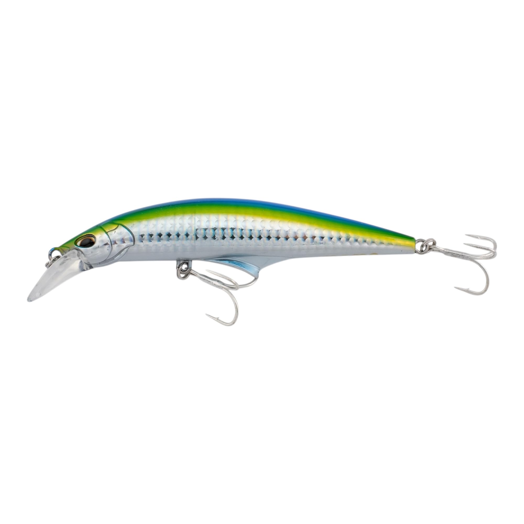 momolures - Tide Control Minnow 95 120 lip in belly system for Bass, Seabass, Salmon lure fishing. (120mm - OCEAN BAIT)