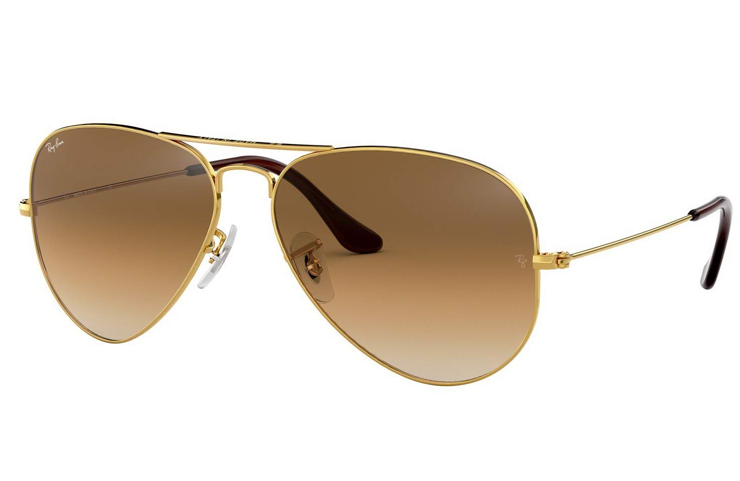 Ray-Ban ゴールド アビエーターサングラス Mua Ray-Ban RB3025 001/51 ユニセックス アビエイター サングラス