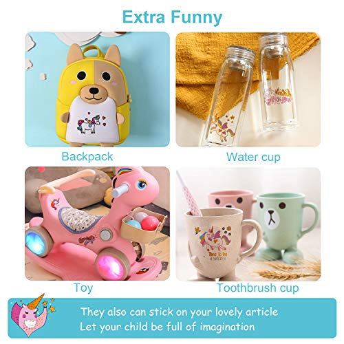 6 Unicorn+Supplies+Temporary+Decorations+Birthday