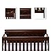 Dream On Me, Ashton Full Panel 5-in-1 Convertible Crib, Espresso