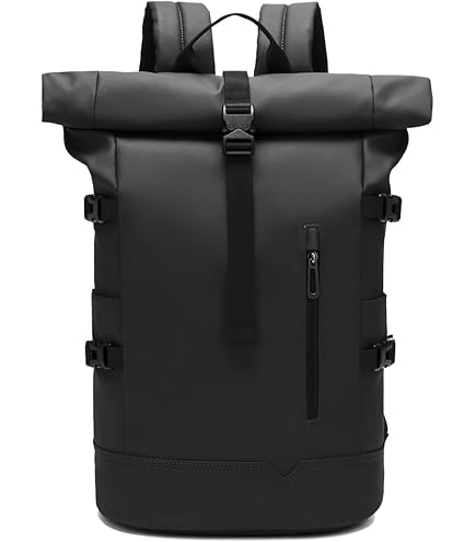 Craghoppers Adult Kiwi Classic Rolltop Backpack, Black, 20 Liter: Clothing, Shoes & Jewelry