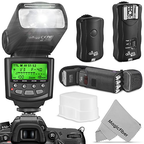 Altura Photo Professional Flash Kit for NIKON DSLR Includes: I