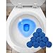 STA_BLUE Antibacterial Blue Automatic Bleach Toilet Bowl Bathroom Cleaner Tablets, Drop in Tank - 16 Pieces