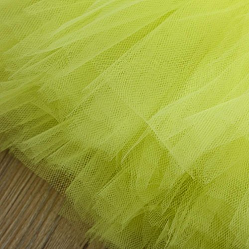 Sunward 2018 Newborn Baby Infant Photography Props for Baby Girls - Headdress Flower+Bowknot Tutu Clothes (Yellow) - Thumbnail 3