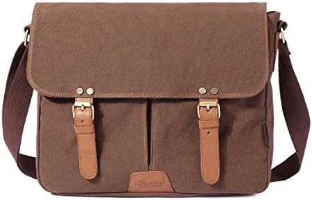 Messenger Bag, Rosmarinus Canvas Cross-body Bag Bussiness Briefcase Travel Bags