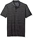 Perry Ellis Men's Horizontal Stripe Jacquard Polo Shirt