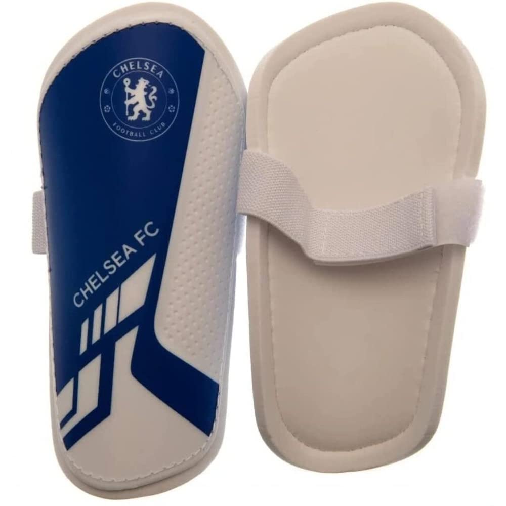 Hy-Pro Officially Licensed Chelsea F.C Slip in Infinity Shin Guards | Youth, Blues, Protective Equipment, Football, Lightweight