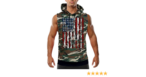 interstate apparel sleeveless hoodie