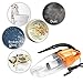 Car Vacuum Cleaner High Power Dust Buster Handheld Vac Pet Hair Crumbs Cleaner 120W 4000PA with 4.5 Meter Cord 12V (Orange)