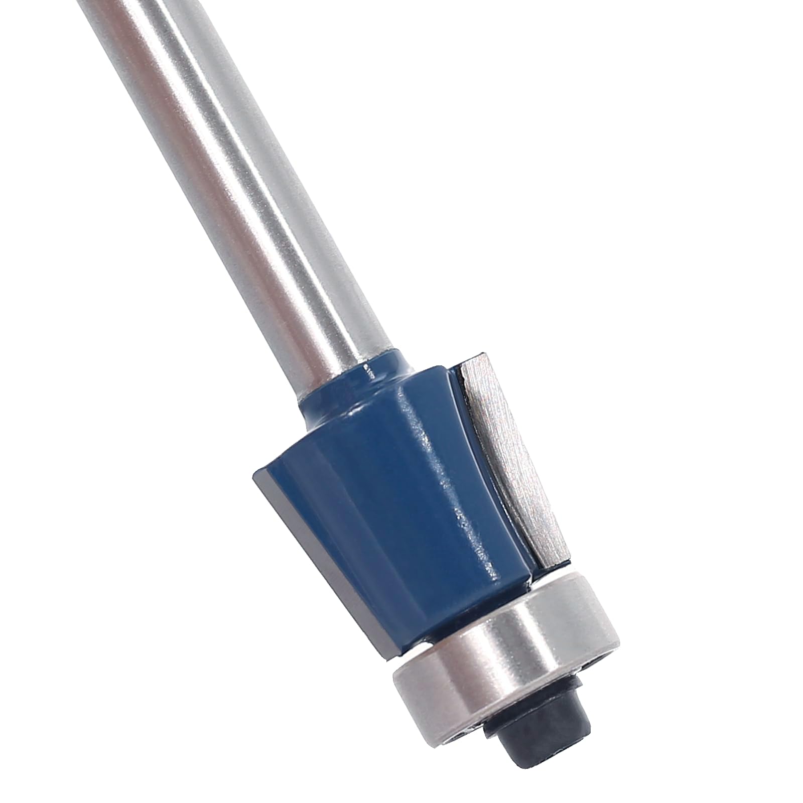 Akylin Chamfer Router Bit 1/4 Inch Shank, 41/64" Cut Dia, 8-Degree Bevel Trimmer Bit , Carbide Edge Forming Bevel Router Bit, Chamfer Bit Miter Angle Milling Cutter, Perfect for Angled Edges