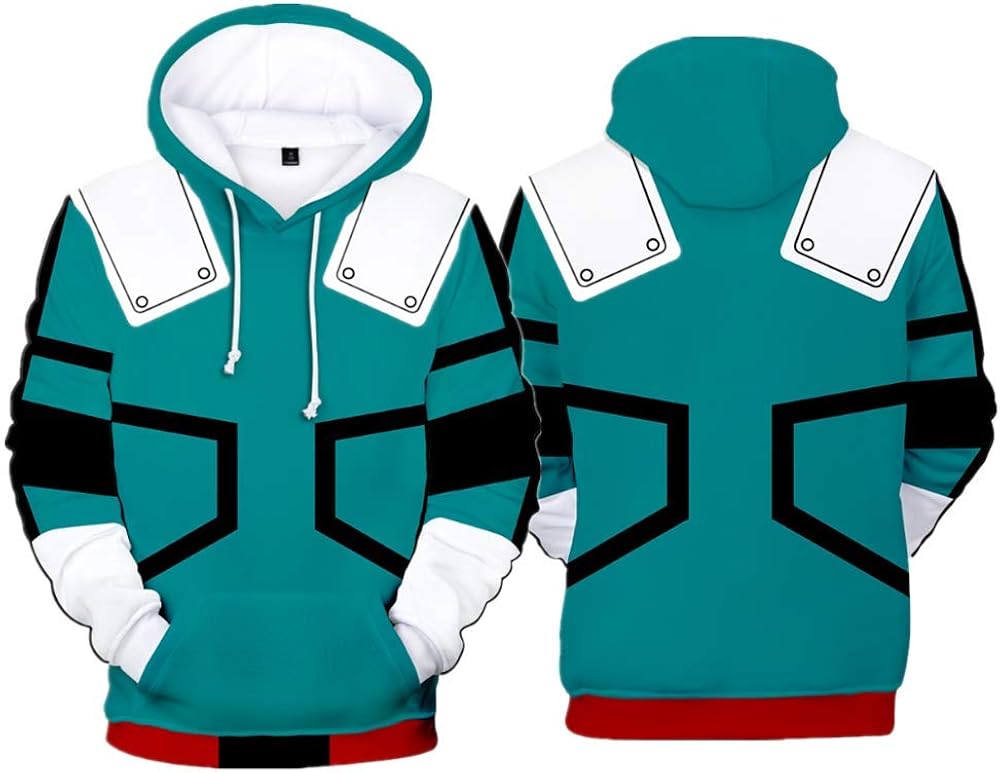 my hero academia pullover hoodie
